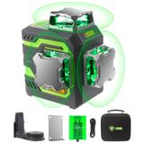 Nível De Laser Lasgoo Lg-3dm Green Beam Autonivelante 3x360°