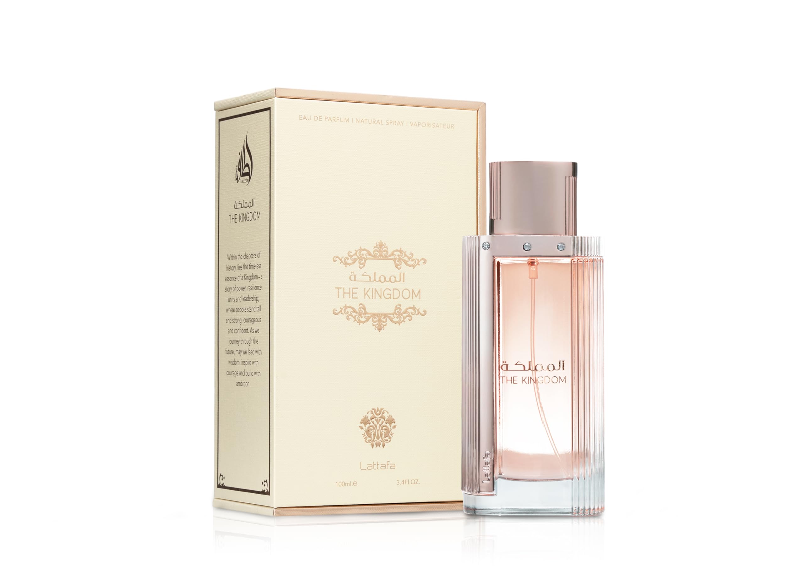 Perfume Lattafa The Kingdom Eau De Parfum 100ml Para Mulheres