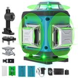 Nível De Laser Catlyn 360, Autonivelamento, 16 Linhas, Feixe Verde