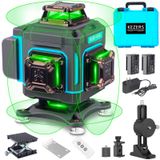 Nível De Laser Kezers 360 Autonivelante Com Controle Remoto