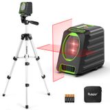 Nível De Laser Huepar Box-1r 150 Pés Com Tripé De 65 Cm Autonivelante