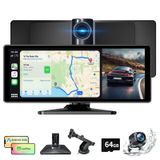 Tela Carplay Nfoieis De 10,26 Polegadas Com Carplay Sem Fio E Android