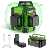 Nível De Laser Huepar Hm03cg 3x360° Verde Autonivelante