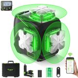 Nível De Laser Huepar S03cg 12 Linhas 3d Com Autonivelamento Com Lcd