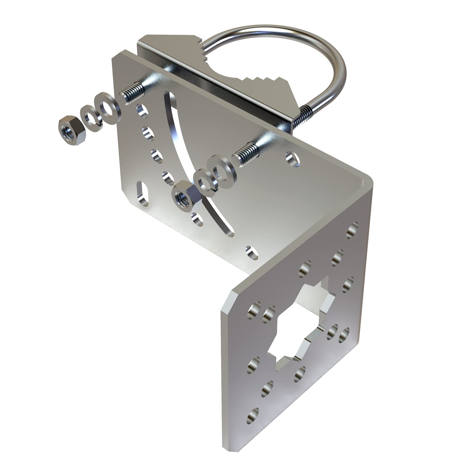 Suporte De Montagem Em Poste Para Antena Starlink Aimeboost