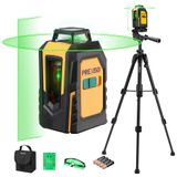 Nível De Laser Prexiso Prexiso 360° Com Tripé 30m Com Acessórios