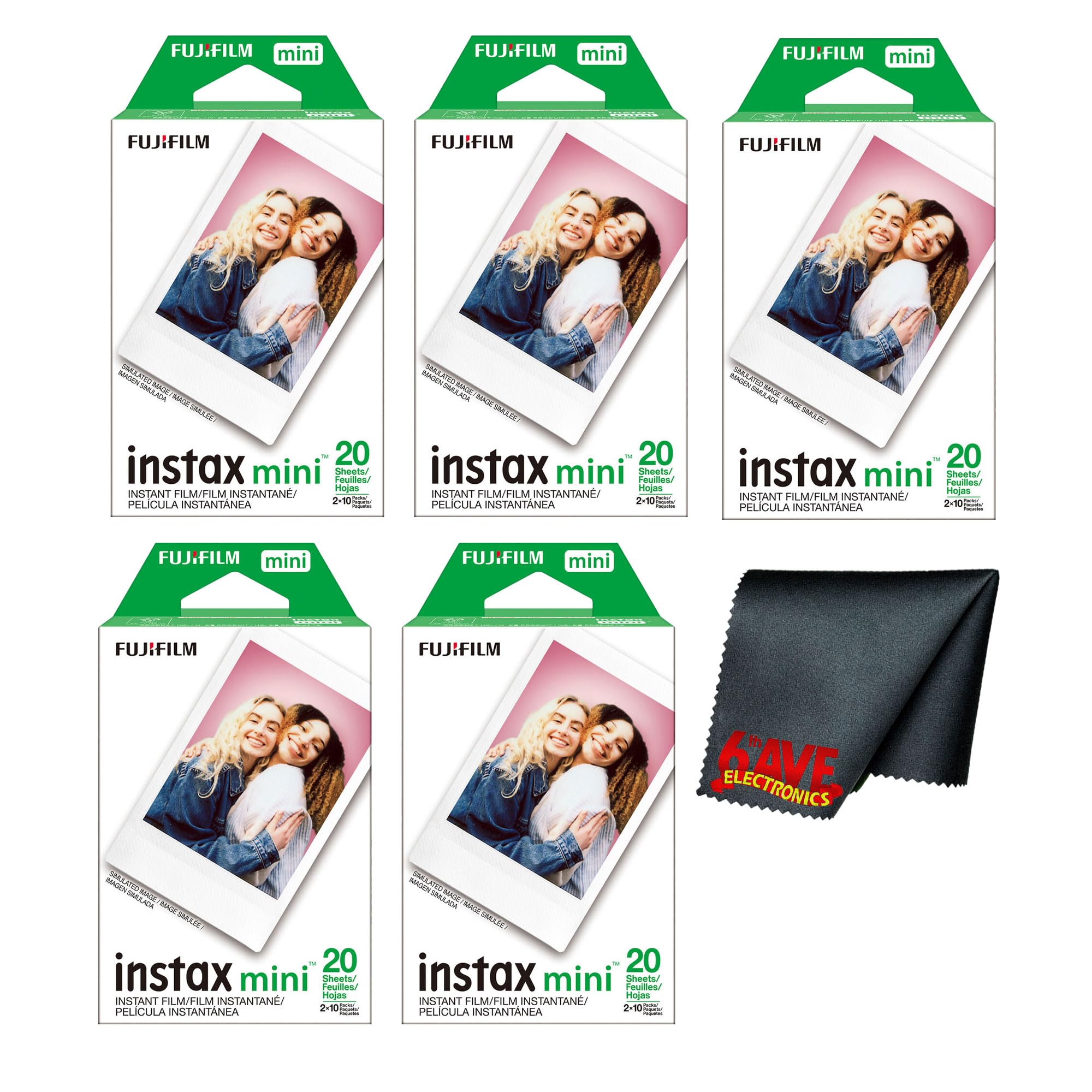 Câmera Instantânea Fujifilm Instax Mini Com 100% De Filme E Tecido