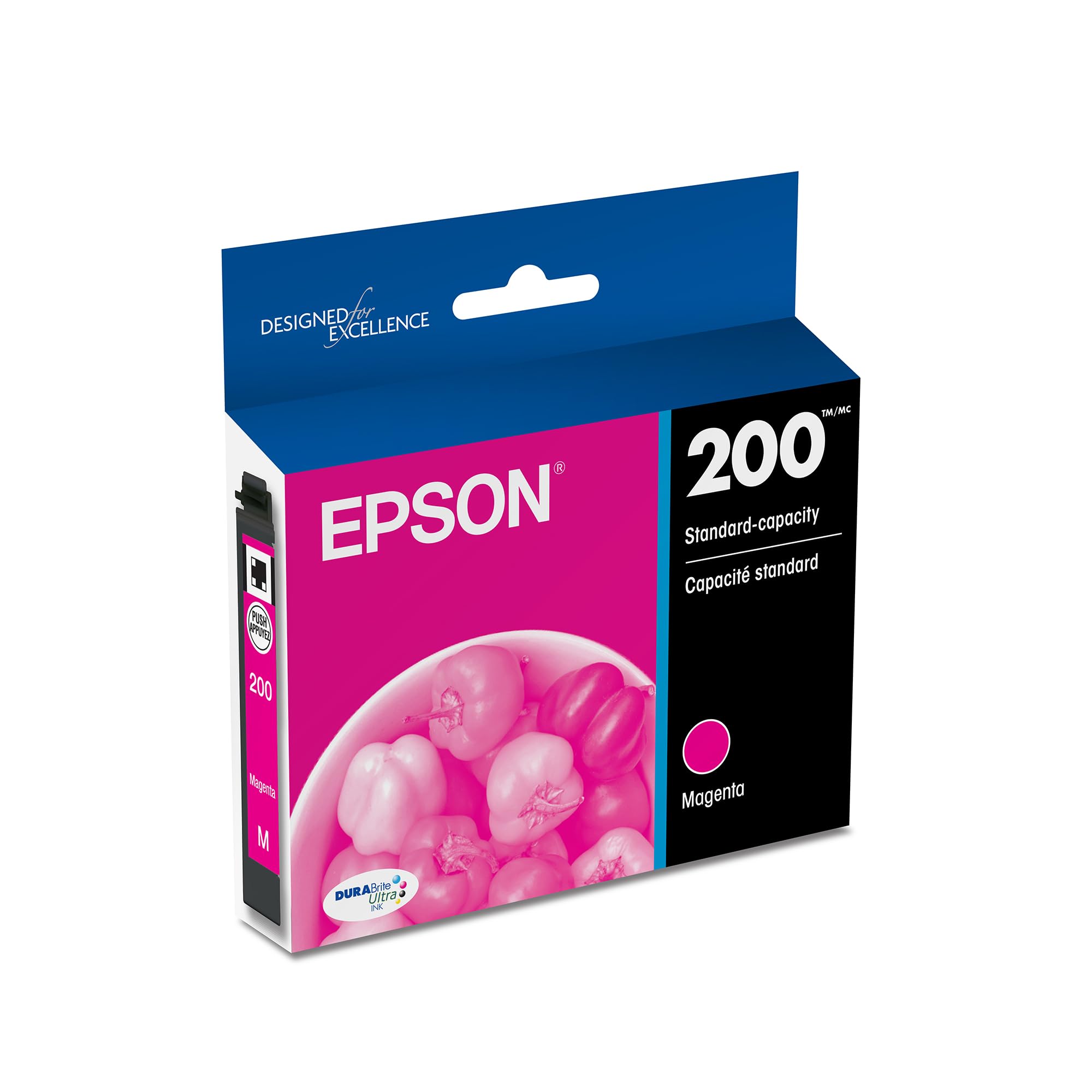 Cartucho De Tinta Epson 200 Durabrite Ultra Magenta T200320
