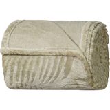 Manta Queen Brushed New Microfibra Flannel 100% Poliéster 220x230 Folha Seca