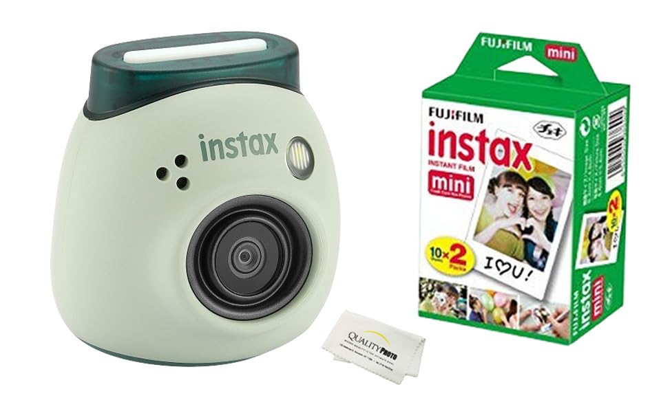 Câmera Digital Fujifilm Instax Pal Com 20 Impressões Verdes