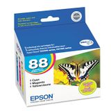 Cartucho De Tinta Epson 88 Durabrite Ultra Color Combo Pack