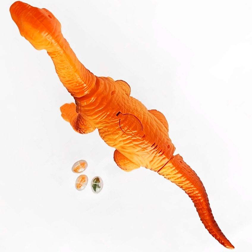 Brinquedo Dinossauro Braquiossauro Com Luzes Som E Movimento - imagem 4