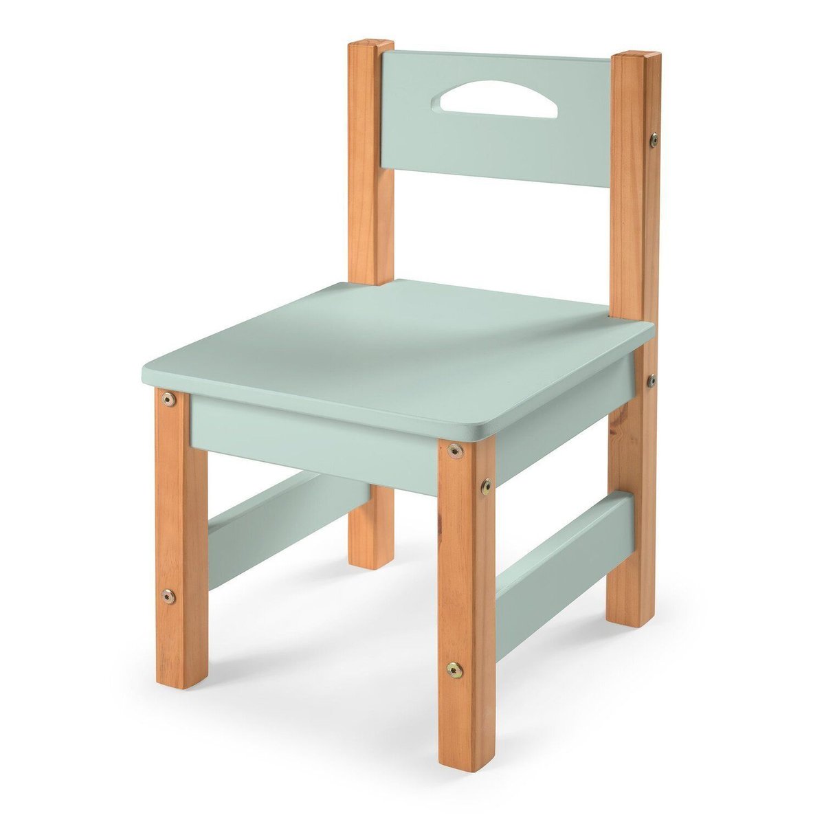 Cadeira Infantil 58cm X 30cm X 30cm Pumba Verde Bb/amêndoa