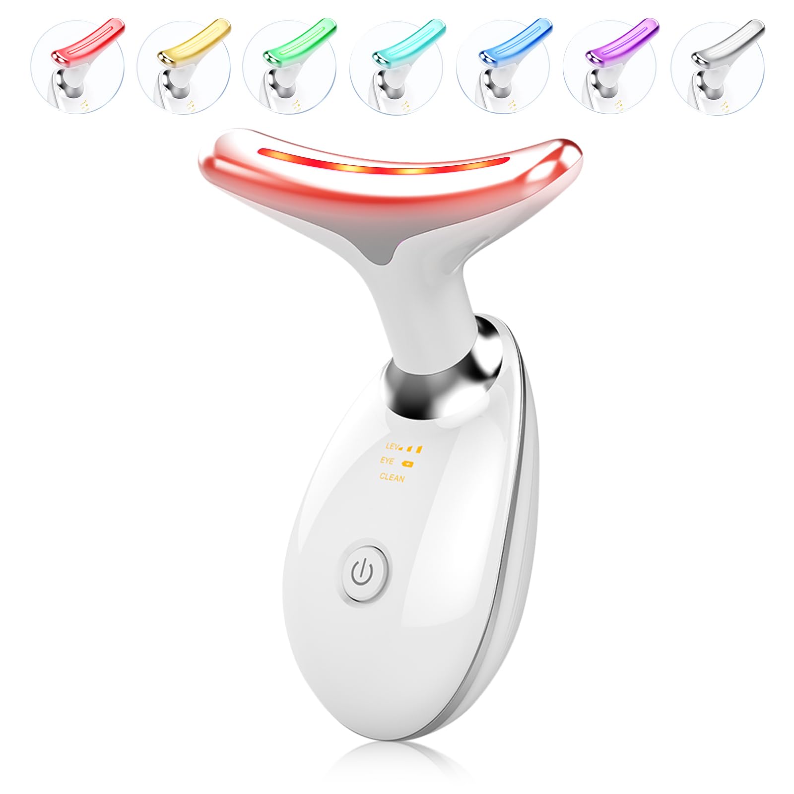 Massageador Facial Elishine Light 7 Color Portable Skin Care