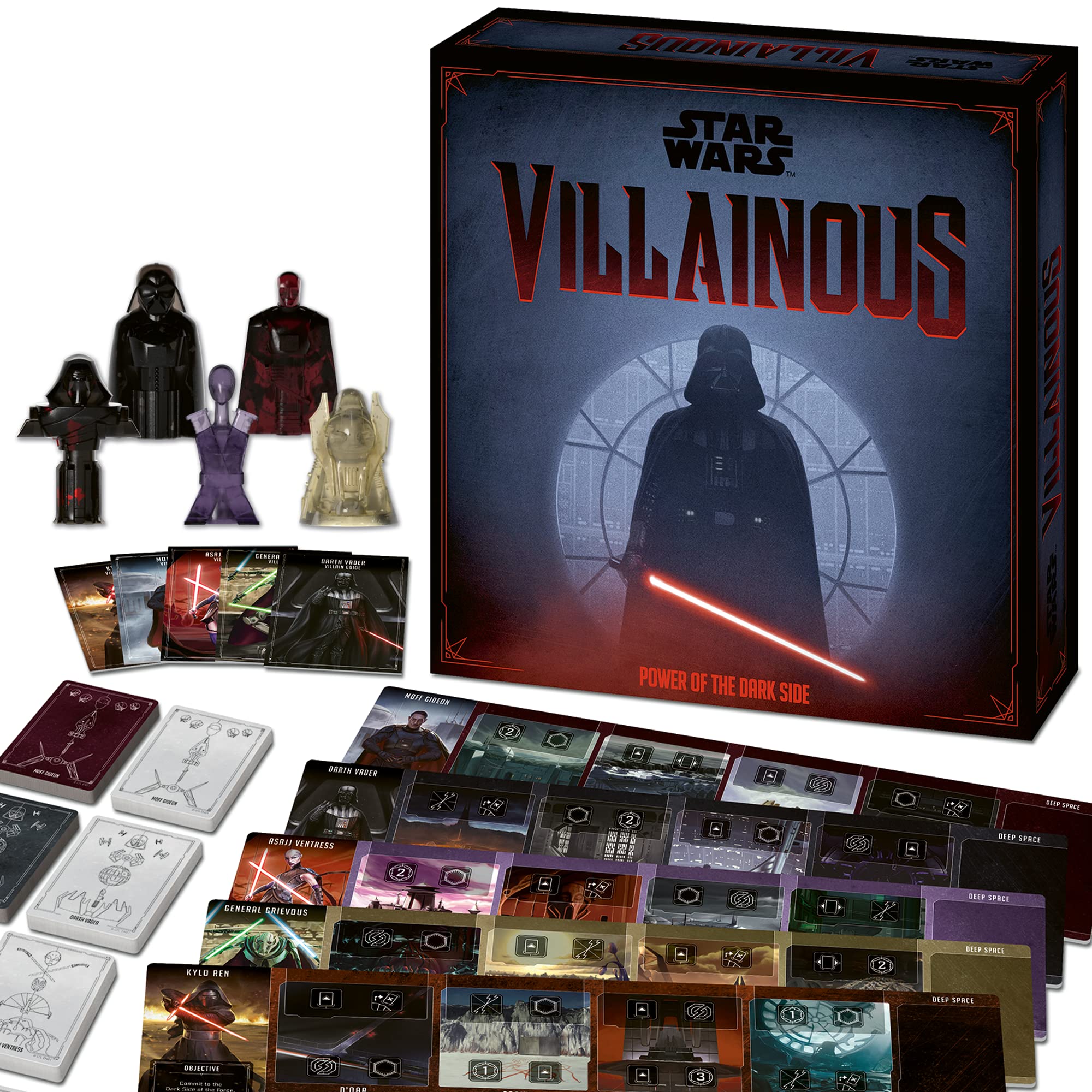 Jogo De Tabuleiro Ravensburger Star Wars Villainous Power Dark