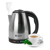 Chaleira Elétrica Aço Inox Jarra Bule 1500w 2l Portátil 110v