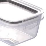 Pote Hermético Plástico Ret Mantimentos 550 Ml Plasútil