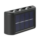 Luminária Arandela Solar Led Parede Área Externa Jardim