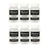 Kit 6 Limpa Jóias Ouro Puro 18k Monzi 125ml Grande Liquido