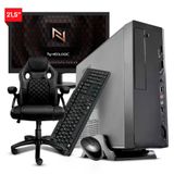 Computador Completo Amd Ryzen 7 5700g 8gb Ssd 240gb + Cadeira - Neologic Home Slim - Nli84218 U Unica Unica