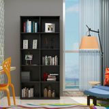 Estante Artany Clean 900x1878 Cor Preta