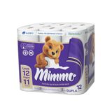 Papel Higiênico Mimmo Folha Dupla 30m Leve 12 Pague 11