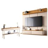 Home Suspenso Galax E Aparador Vivant Cinamomo Off White - Hb Móveis