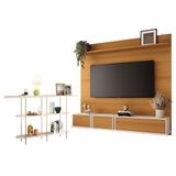 Home Suspenso Max Cinamomo Off White E Aparador Infinity Off White- Hb Móveis