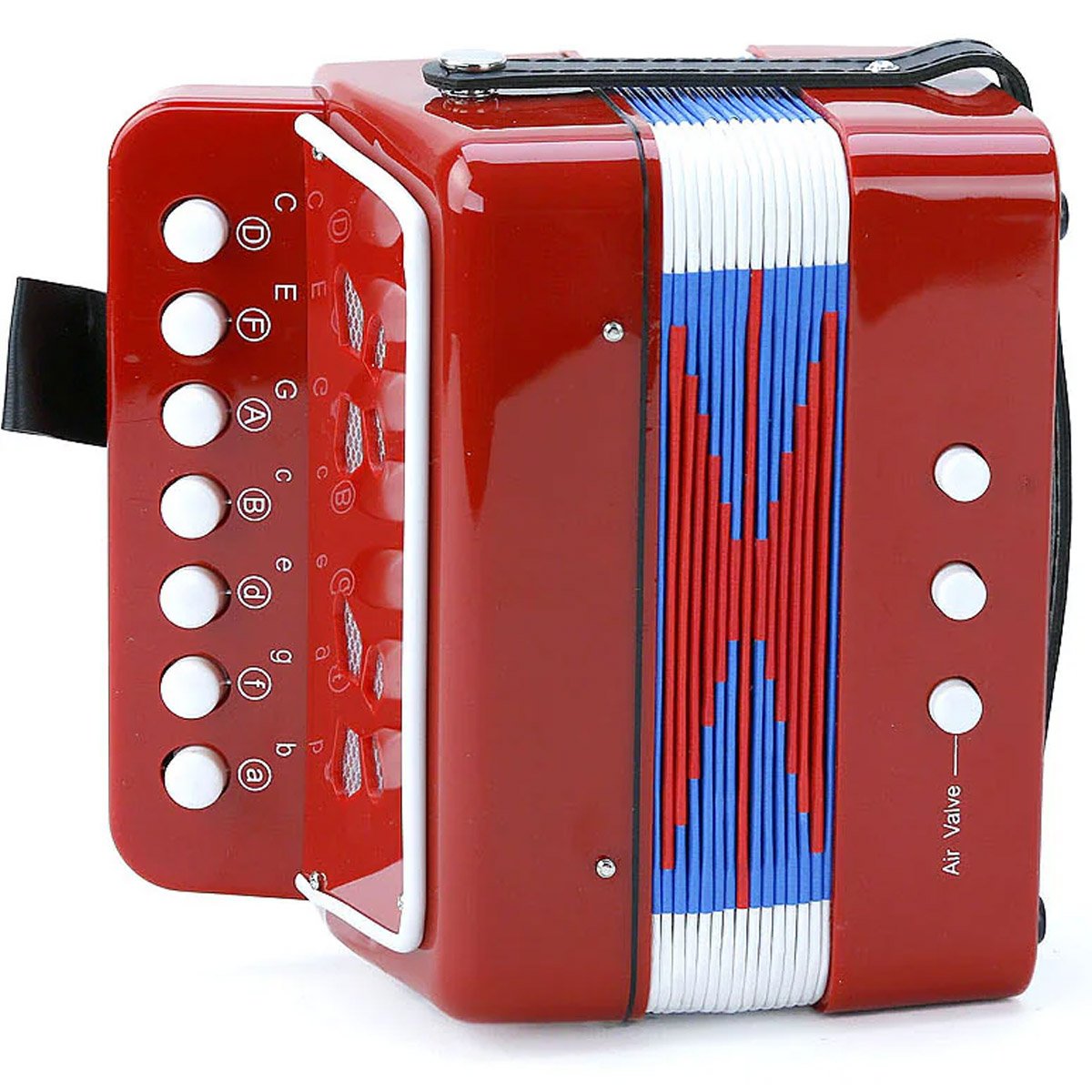 Brinquedo Mini Acordeon Sanfona Gaita Instrumento Musical
