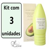 -kit Creme Glow Hidratante Facial Abacate (3 Un.) - Max Love
