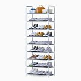 Sapateira Vertical Com 9 Prateleiras Organizador Para Até 27 Pares De Sapatos