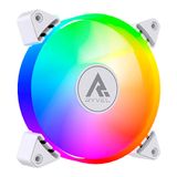 Cooler Fan Ryvel 120mm Argb 5v Snowy Branco - Ry-fn-sw-wt-5v U Unica Unica