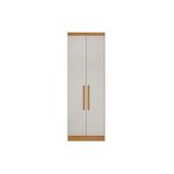 Modulado De Quarto Guarda Roupa C/ 2 Portas E 3 Gavetas Rizon/linea Cumaru/fendi 25 - Novo Horizonte
