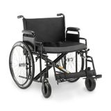 Cadeira de Rodas Dobrável Para Obeso 180 Kg assento 60 cm D500 Dellamed