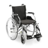 Cadeira de Rodas em Alumínio Dobrável até 120 Kg Assento 46 cm D600 Dellamed