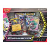 Box Coleção Bellibolt Da Kissera Ex Pokémon Copag Cards Tcg Booster Tadbulb Cartas Baralho Jogo