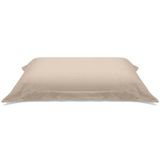 Fronha Avulsa Buettner Malha Lisa Com Abas Image 50cmx70cm Bege