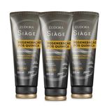 Combo Condicionador Eudora Siàge Regeneração Pós Química 3x