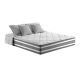 Colchão Casal Molas Masterpocket Duo Sono Double Face Euro Pillow Gray (138x188x25) - D Angelis Anjos