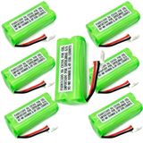 Kit 7 Baterias Telefone Sem Fio Intelbras 2,4v 600mah