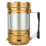 Lanterna Lampião Solar Retrátil Para Camping