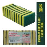 Esponja Multiuso Esponflora Pacote 10 Unidades Esponflora