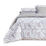 Coberdrom Edredom Sensuale Super King Protea 80% Algodão,