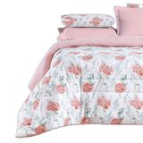 Coberdrom Edredom Sensuale King Hortência 80% Algodão, 20%