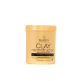 Mascara Clay Reconstrução Capilar Argila Branca Felicity 1k