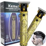 Máquina De Cortar Cabelo Kmei 1974 Premium Para Viagem