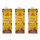Kit 3x: Leite Vegetal Choconuts Orgânico A Tal Da Castanha 1l