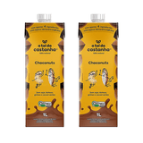 Kit 2x: Leite Vegetal Choconuts Orgânico A Tal Da Castanha 1l