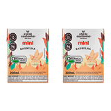 Kit 2x: Leite Vegetal Mini Baunilha Orgânico A Tal Da Castanha 200ml