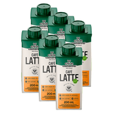 Kit 6x: Bebida Vegetal Café Latte A Tal Da Castanha E 3 Corações 200ml